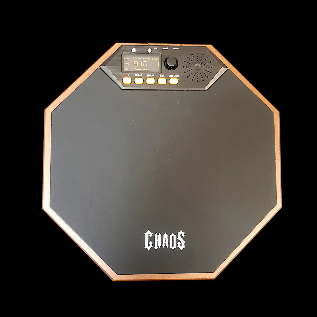 Chaos 12" Metronome Drumming Practice Pad - Image 4