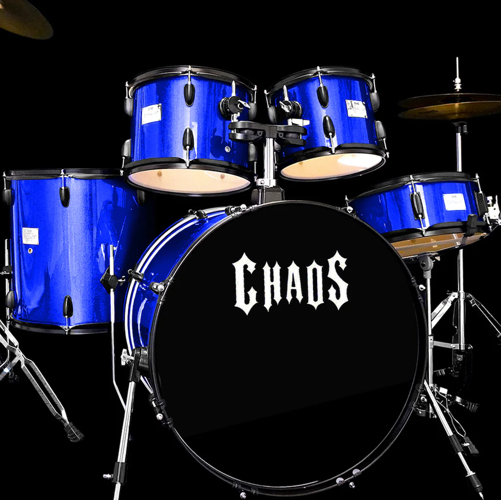 Chaos Catalyst Beginner Drum Kit - Blue - Image 8