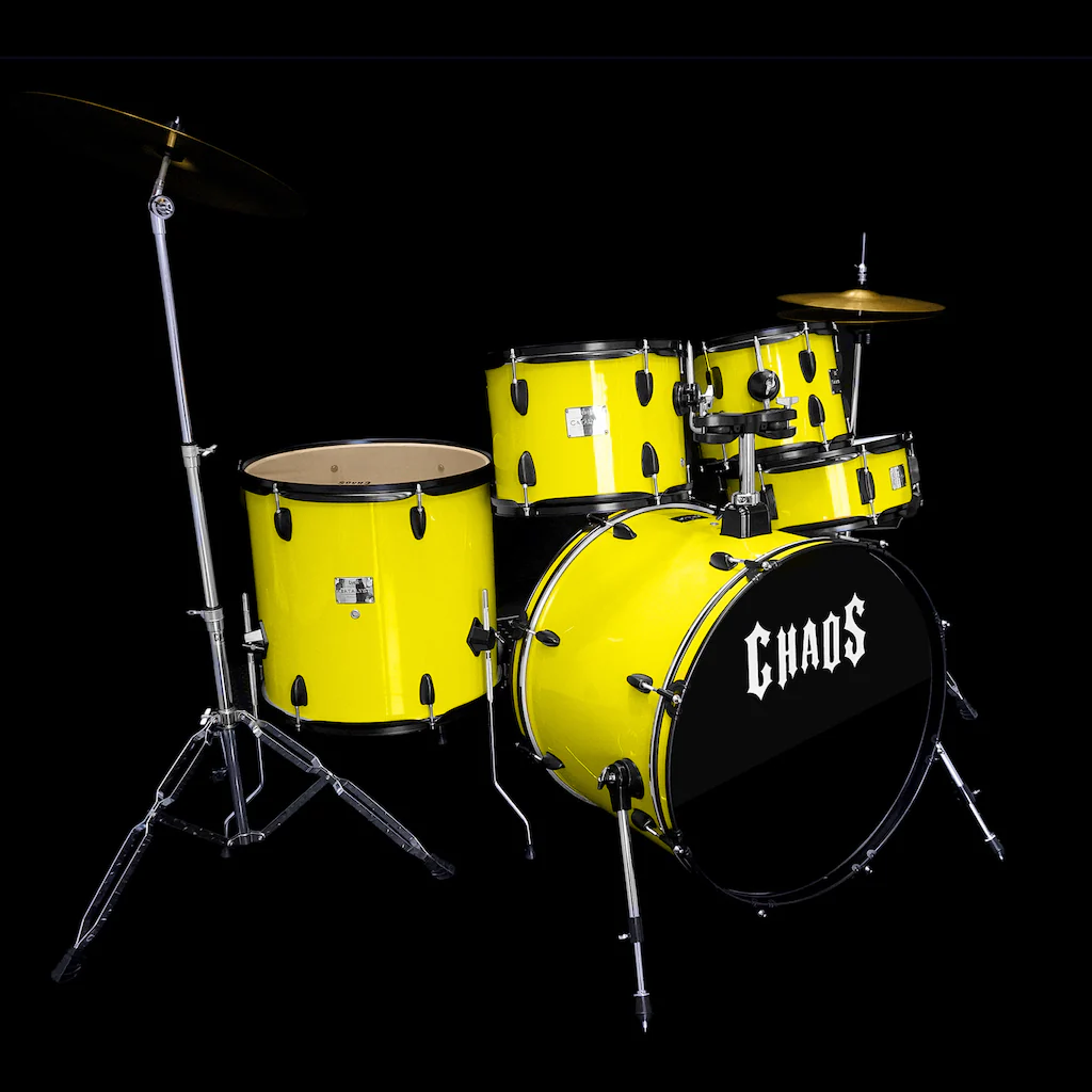 Chaos Catalyst Beginner Drum Kit - Yellow - Image 2