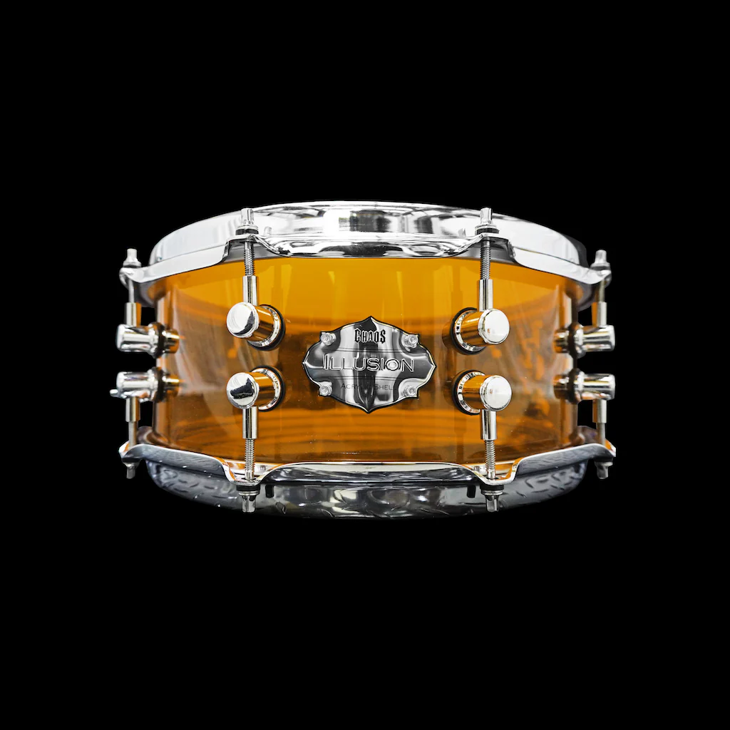 Chaos Illusion Acrylic Drum Kit - Amber - Image 7