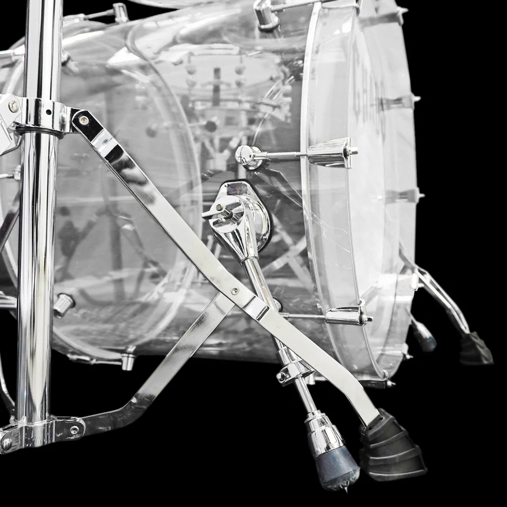 Chaos Illusion Acrylic Drum Kit - Clear - Image 4
