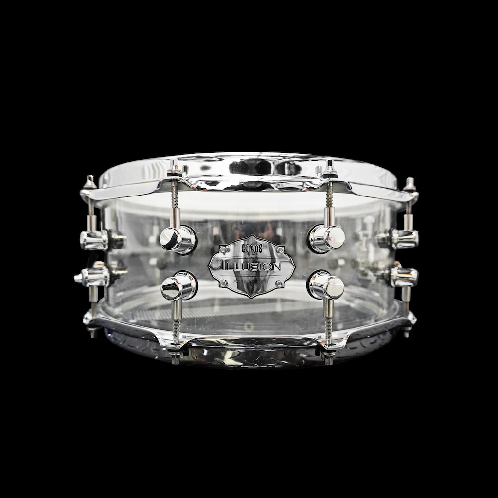 Chaos Illusion Acrylic Drum Kit - Clear - Image 7