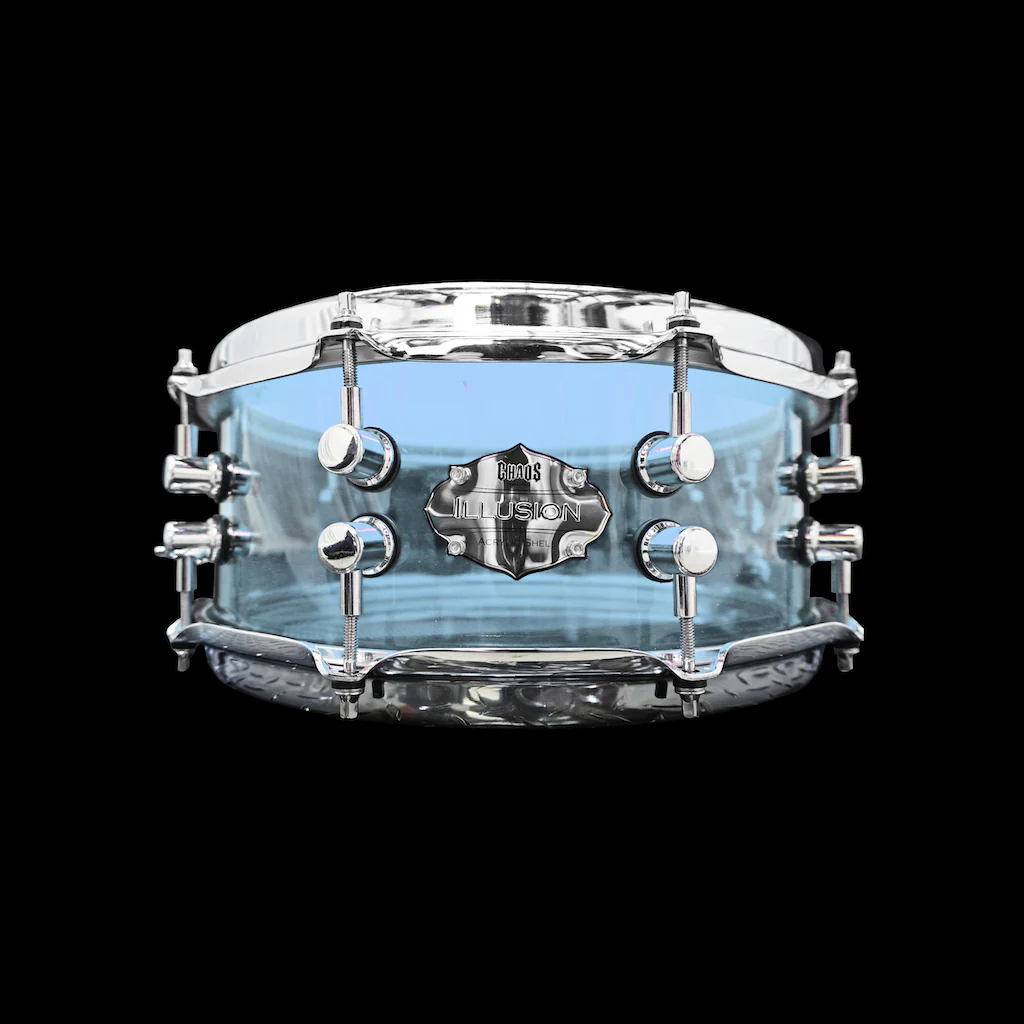 Chaos Illusion Acrylic Drum Kit - Ice Blue - Image 7