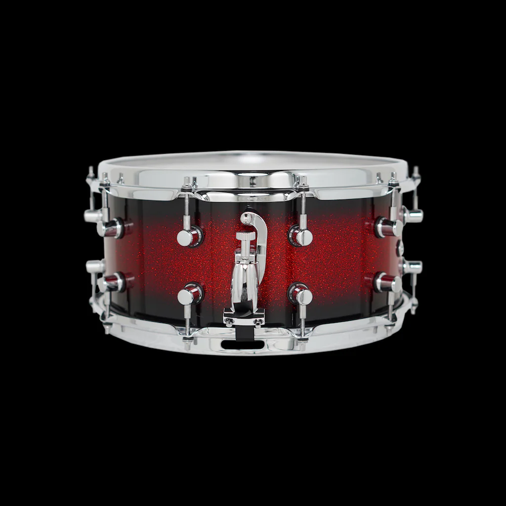 Chaos Legend 14x5.5 Snare Drum - Red Sparkle Burst - Image 2