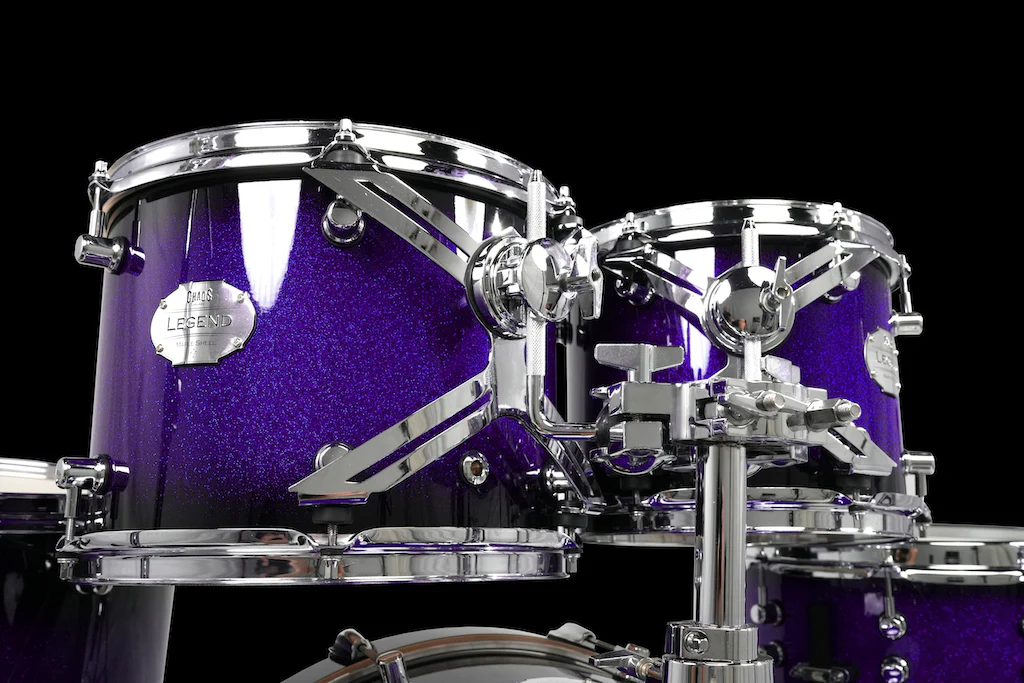 Chaos Legend Maple Drum Kit - Purple Sparkle Burst - Image 7