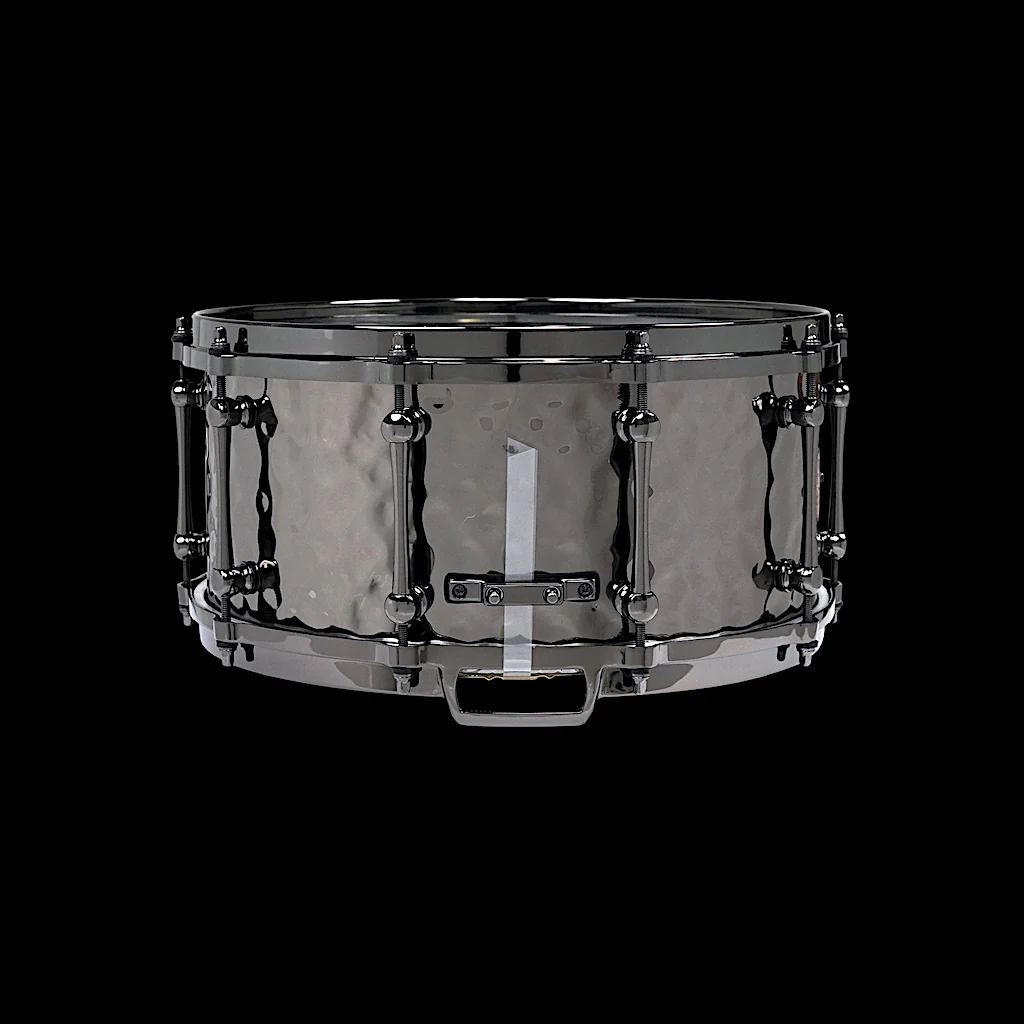 Chaos Metal Forge 14x6.5 Brass Beat Snare Drum - Black Nickel - Image 2