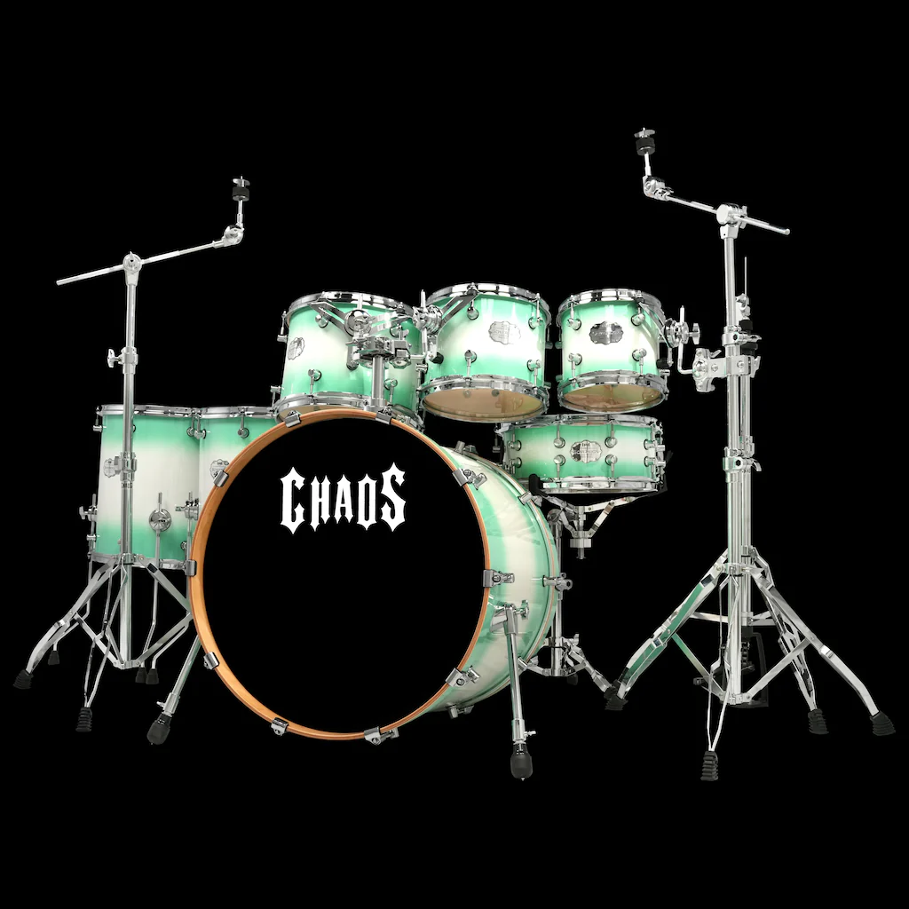 Chaos Sovereign Birch Drum Kit - Jade Burst - Image 3