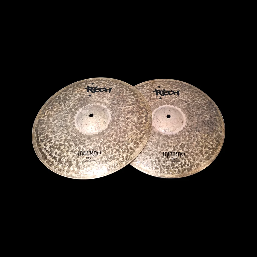 Rech Inferno Dry 16" Hi Hat Cymbals