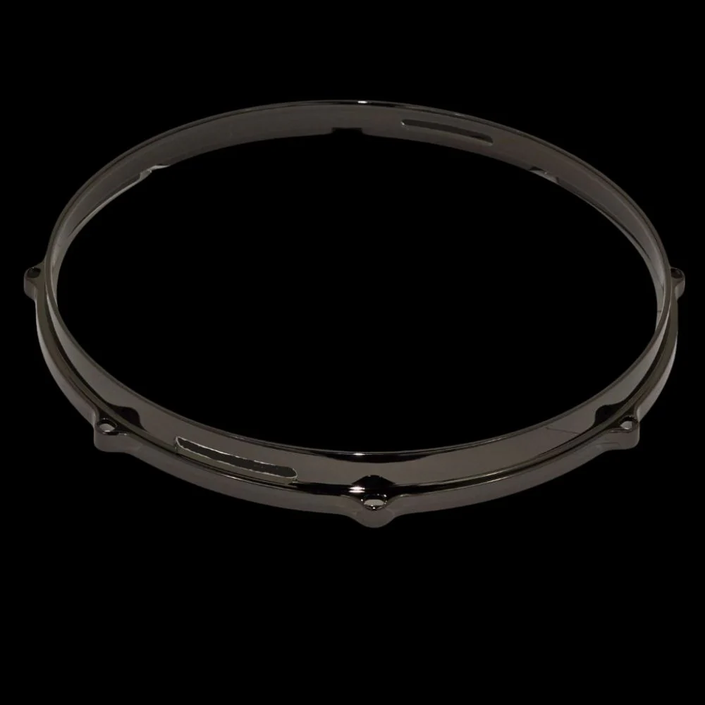 DFP 3mm Die Cast Drum Hoops - Black Nickel | Sizes: 8'' 10'' 12'' 13'' 14'' 16'' 18'' - Image 4