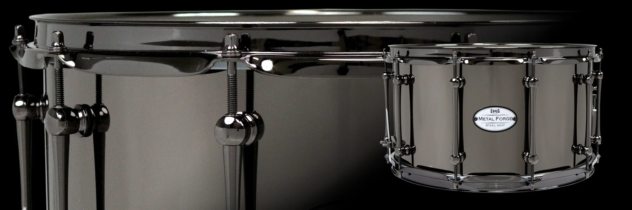 DFP Block Head Tube Drum Lug - Black Nickel - Image 6