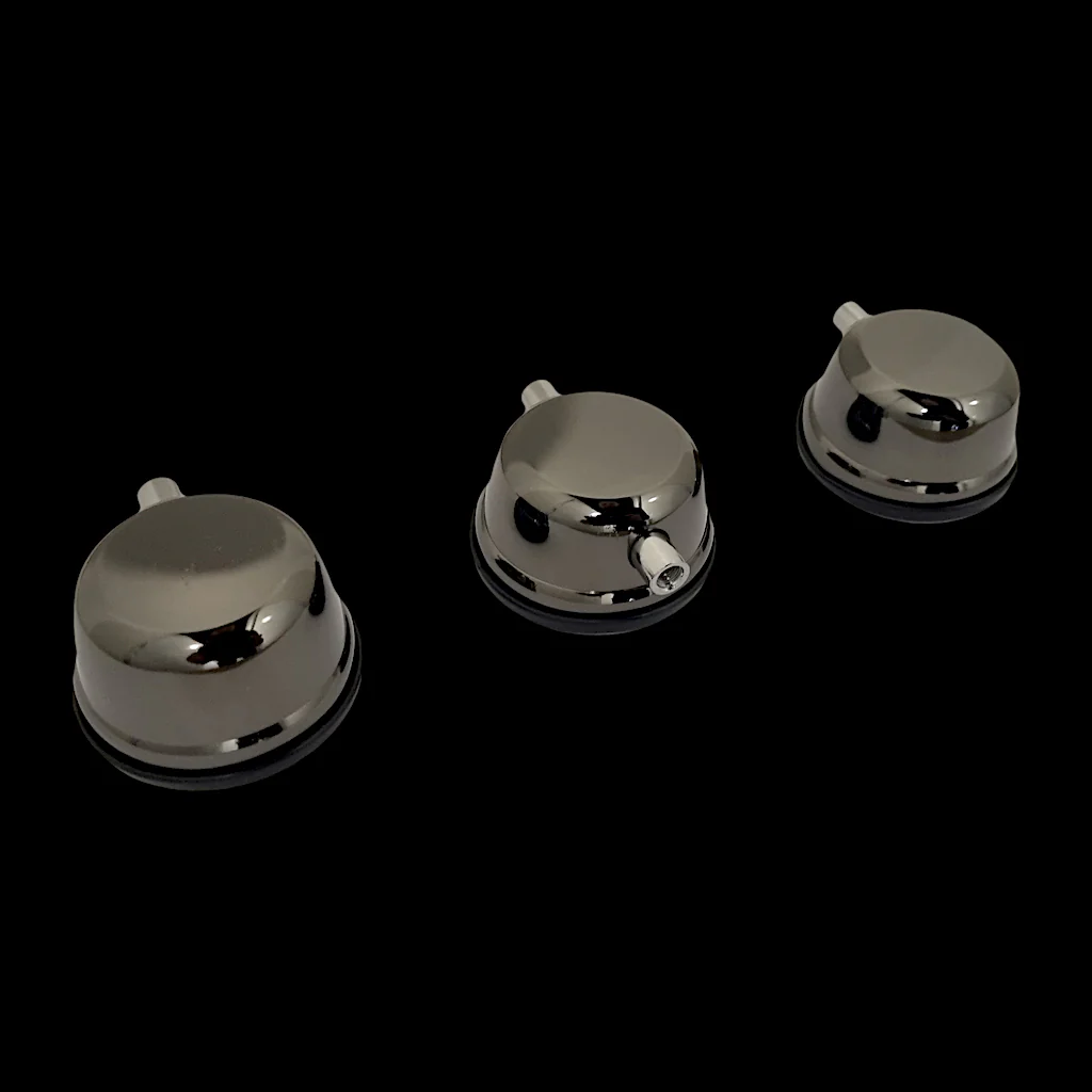 DFP Die Cast Round Drum Lug - Black Nickel - Image 2