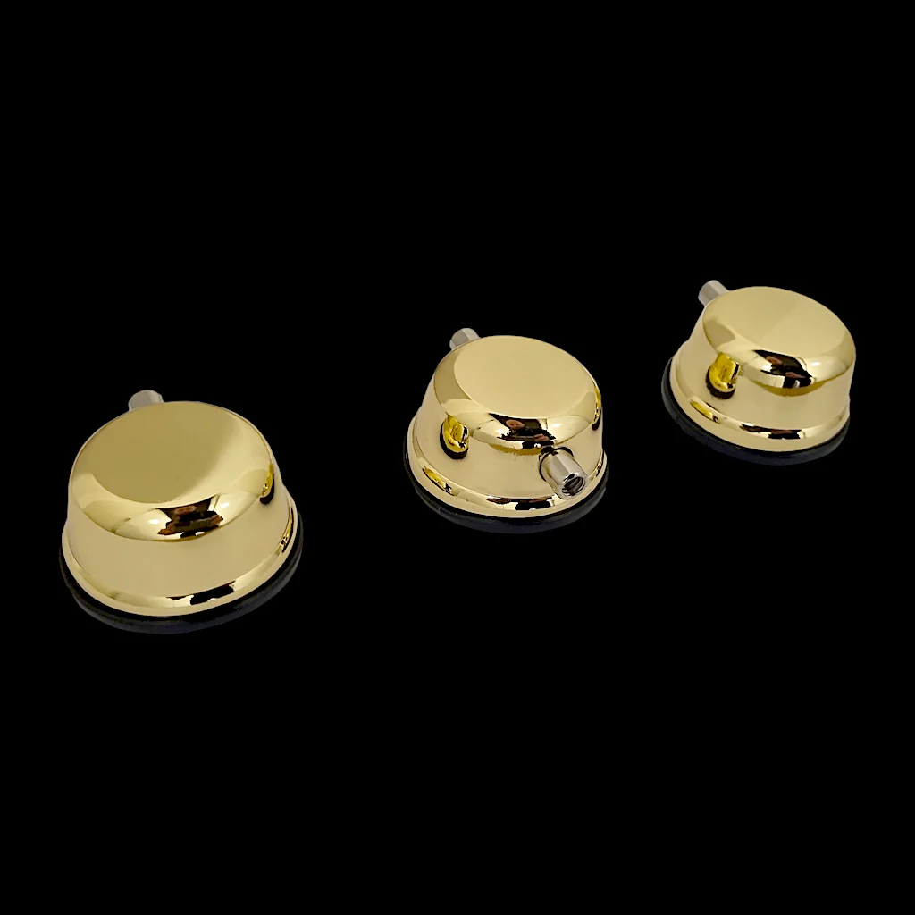 DFP Die Cast Round Drum Lug - Brass - Image 2