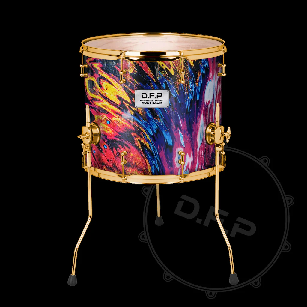 DFP Drum Wrap - 5 Colour Graffiti - Image 3