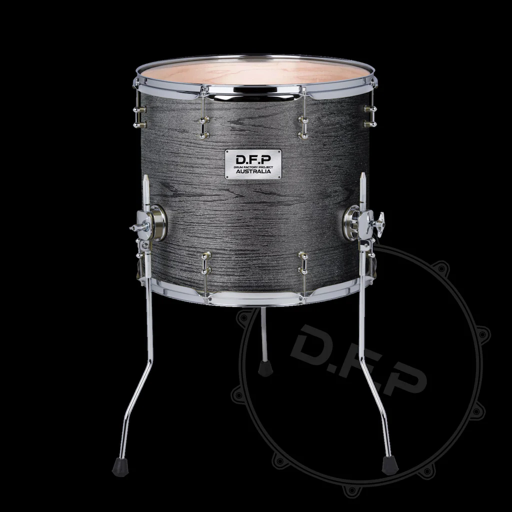 DFP Drum Wrap - Black Ash Wood - Image 4