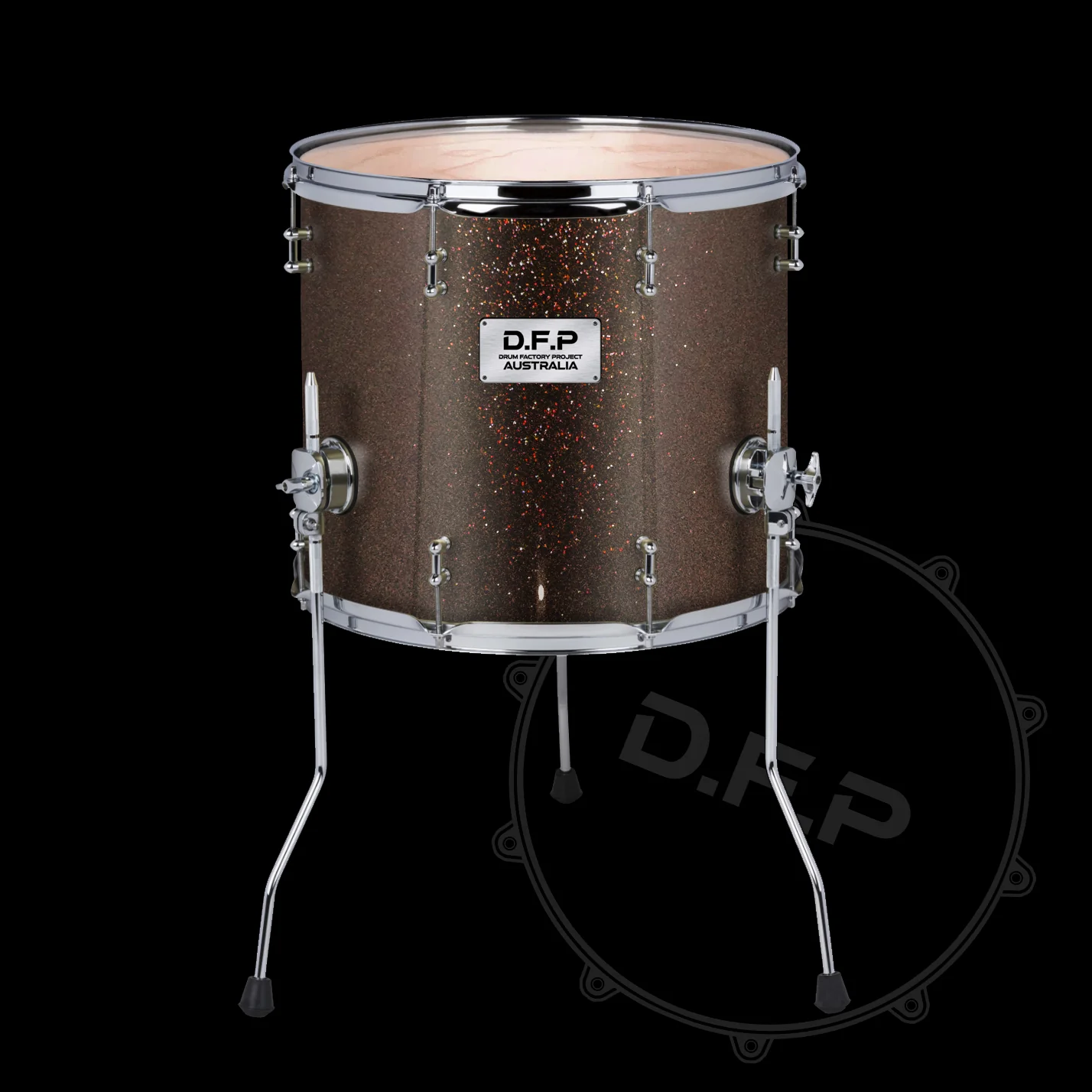 DFP Drum Wrap - Cola Sparkle - Image 2