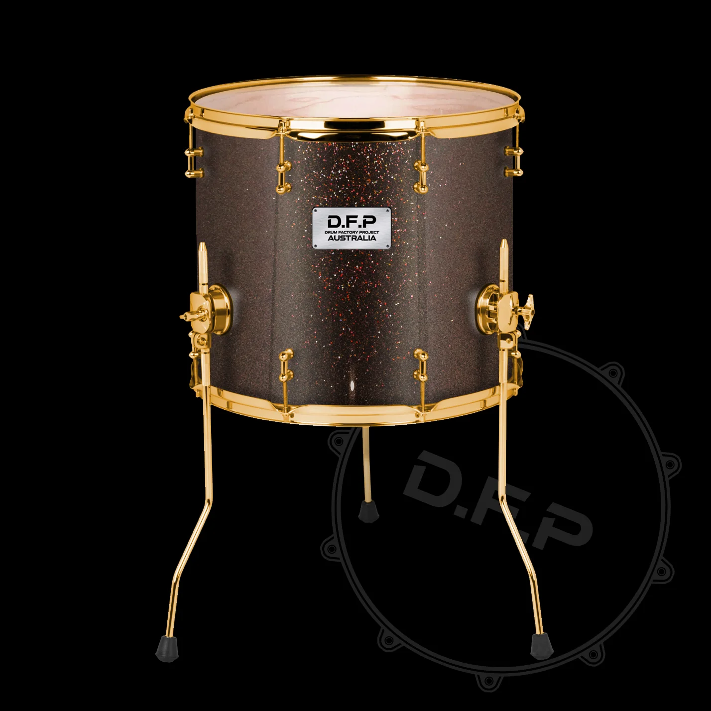 DFP Drum Wrap - Cola Sparkle - Image 3