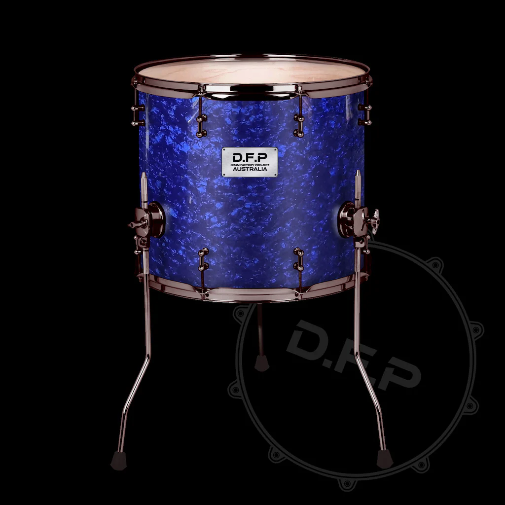 DFP Drum Wrap - Dark Blue Marine Pearl