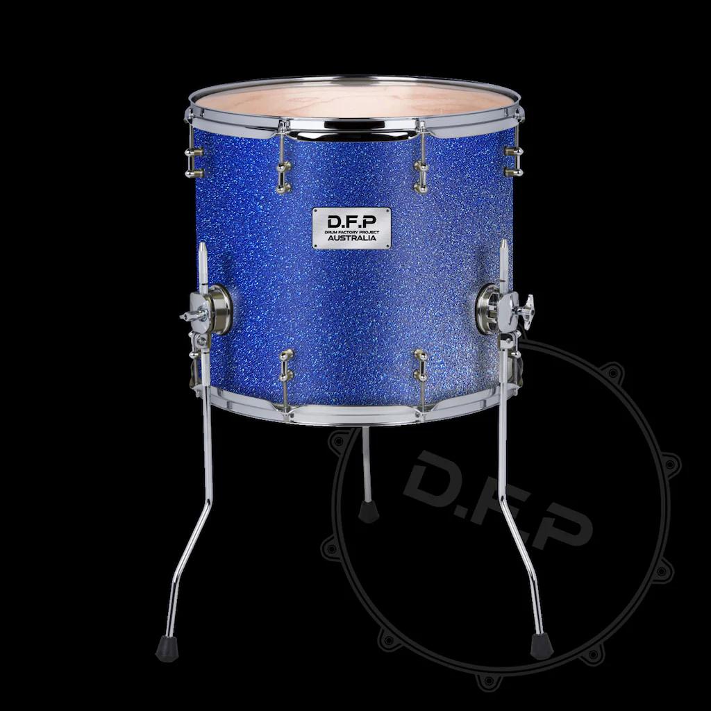 DFP Drum Wrap - Dark Blue Sparkle - Image 4