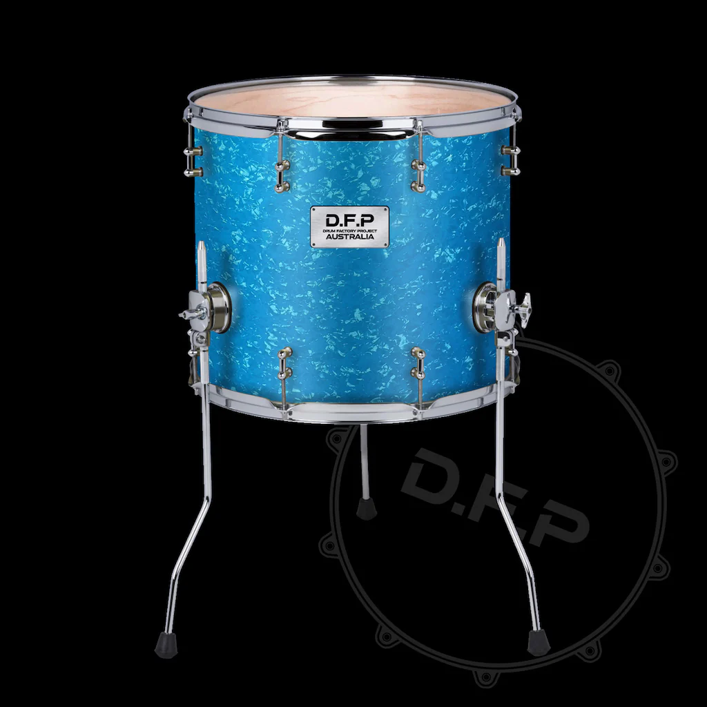 DFP Drum Wrap - Light Blue Marine Pearl - Image 3