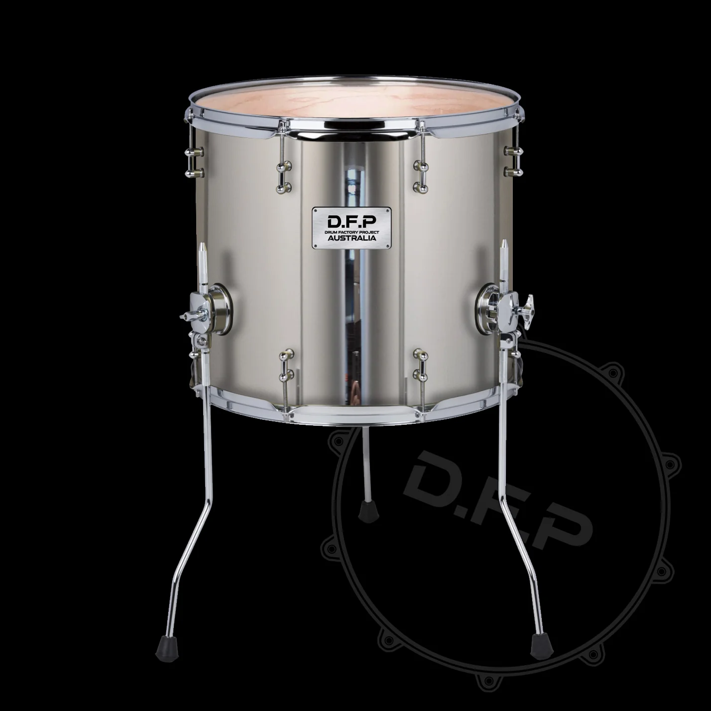 DFP Drum Wrap - Mirror Chrome - Image 2