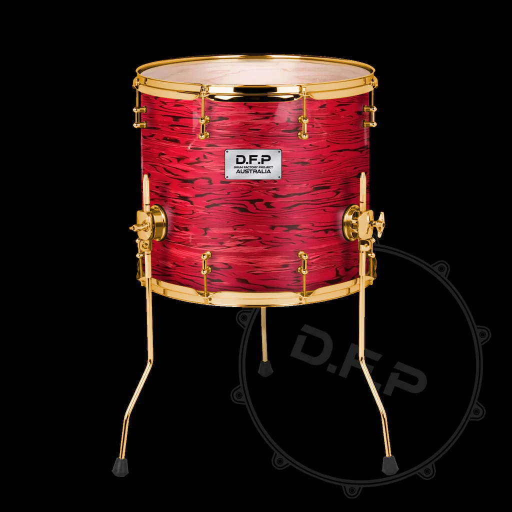 DFP Drum Wrap - Red Oyster - Image 3