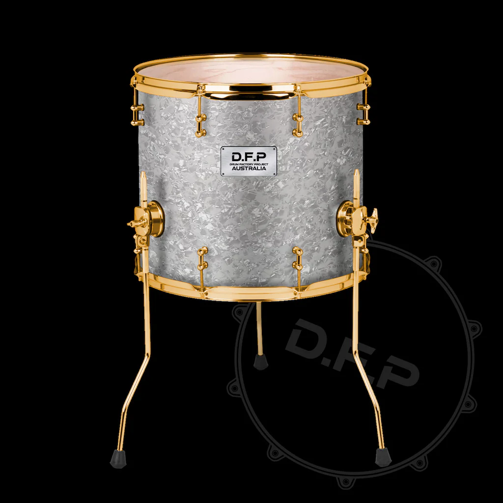 DFP Drum Wrap - White Marine Pearl - Image 2
