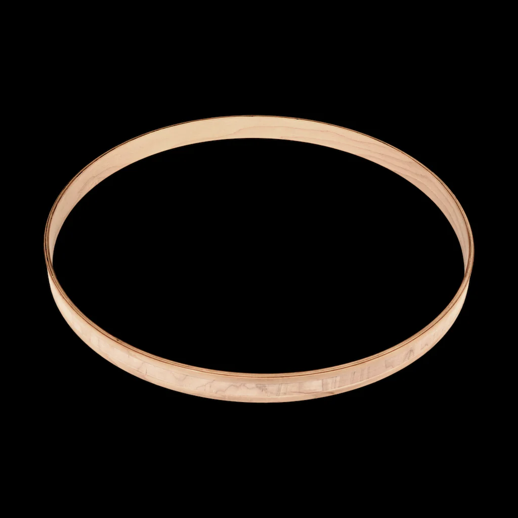 DFP Maple Bass Drum Hoops | Sizes: 16'' 18'' 20'' 22'' 24'' 26" - Image 8