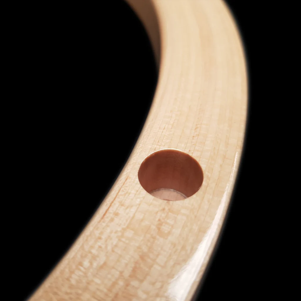 DFP Maple Drum Hoops - Lacquered | Sizes: 10” 12” 13” 14” 16” - Image 10