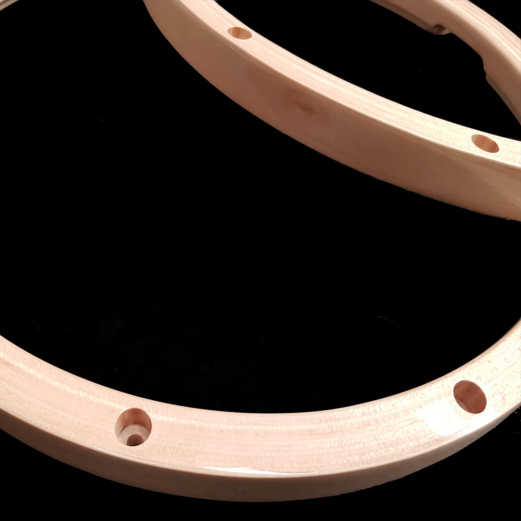 DFP Maple Drum Hoops - Lacquered | Sizes: 10” 12” 13” 14” 16” - Image 14