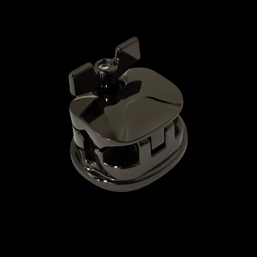 DFP Rounded Square Tom Bracket - Black Nickel