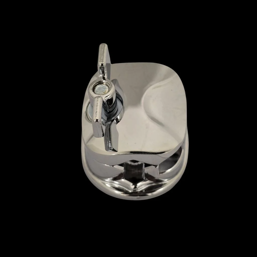 DFP Rounded Square Tom Bracket - Chrome - Image 3
