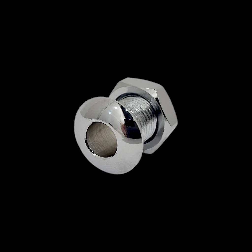 DFP Threaded Air Vent for Drum Shells - Chrome