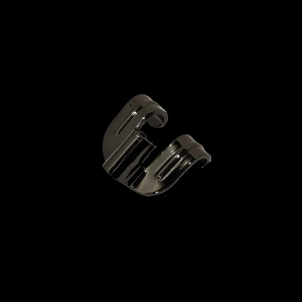 DFP Vintage Bass Drum Claw - Black Nickel - Image 2