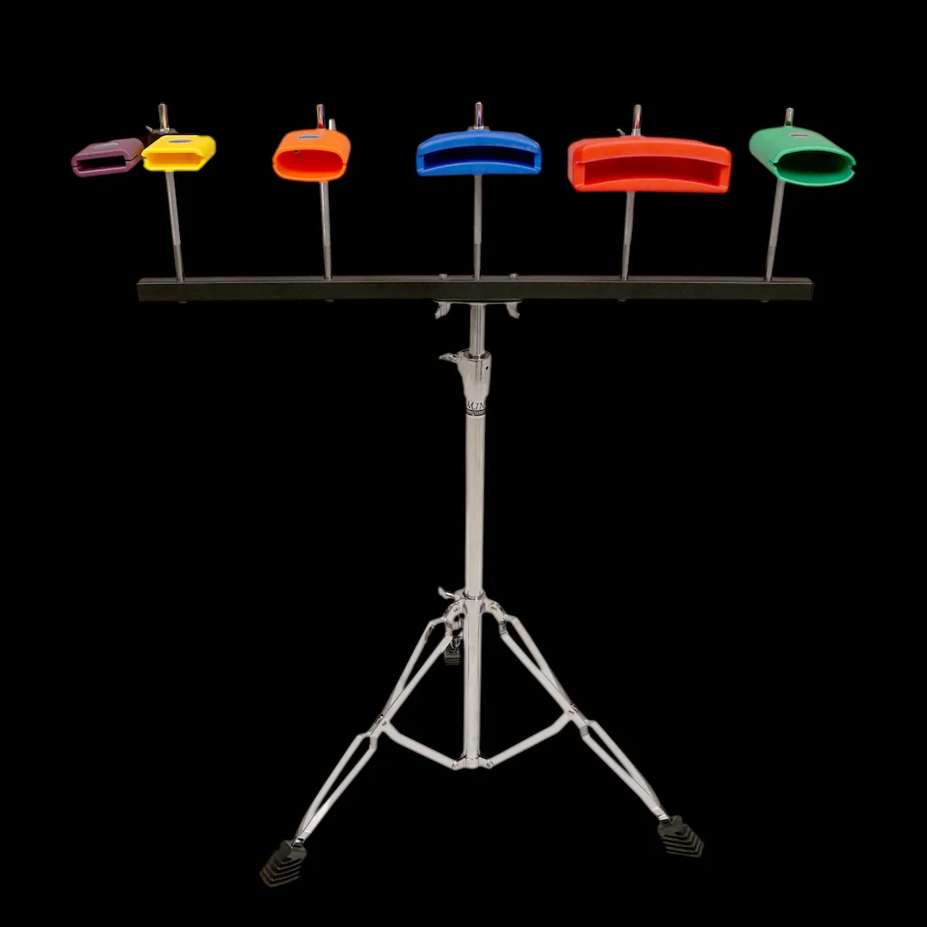 Mint Percussion Jam Block Set with Stand - Image 2