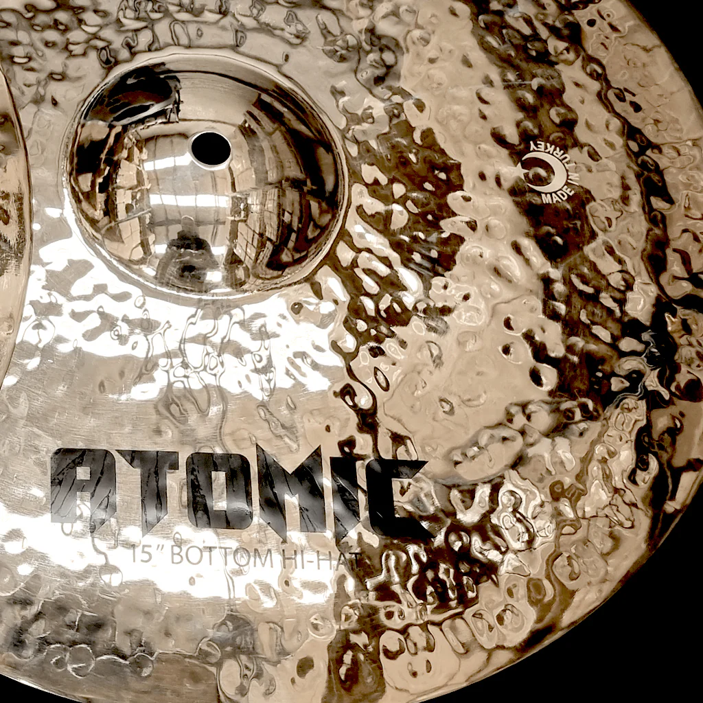 Rech Atomic 15" Hi Hat Cymbals - Image 2