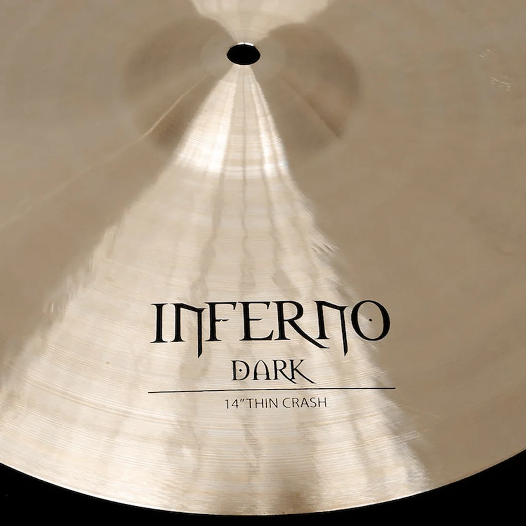 Rech Inferno Dark 14" Thin Crash Cymbal - Image 2