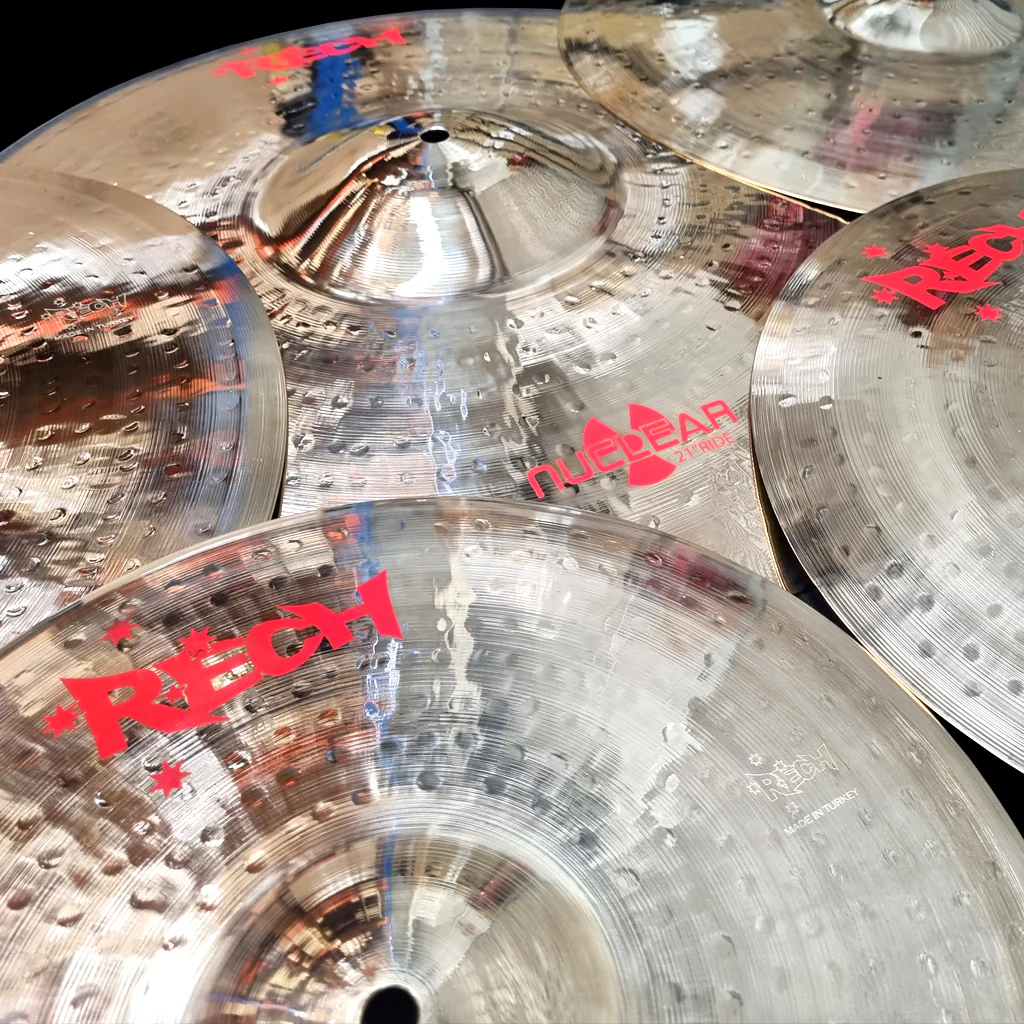 Rech Nuclear 5 Piece Cymbal Pack Set - Image 3