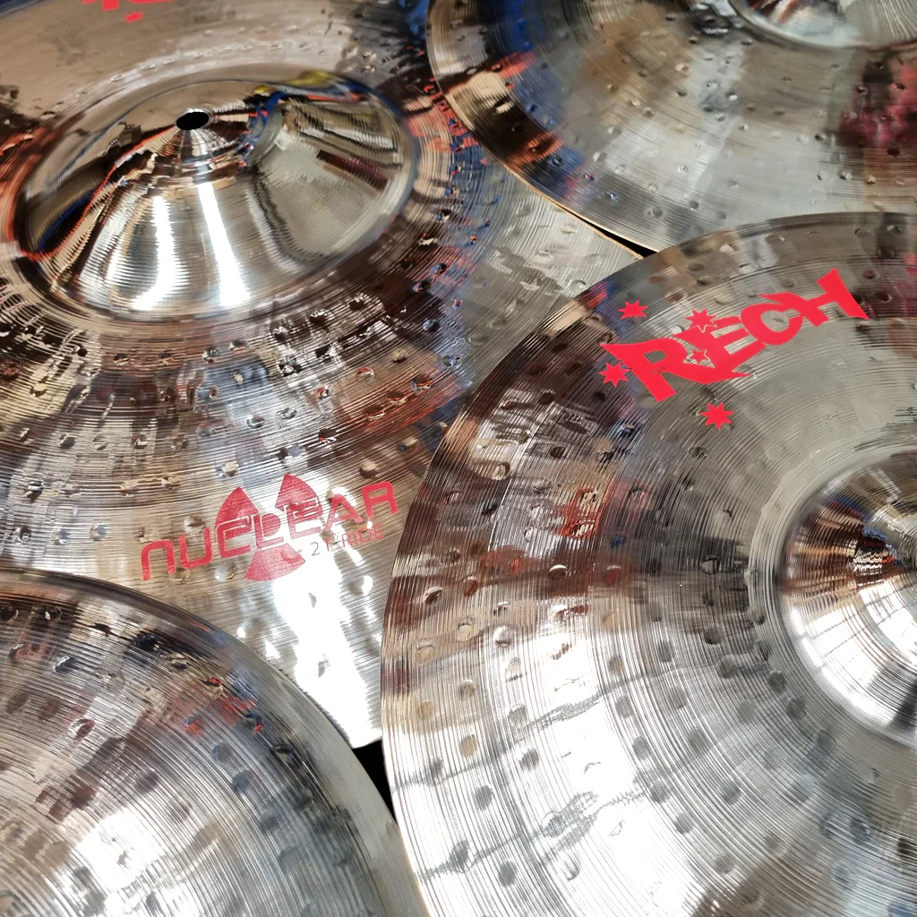 Rech Nuclear 5 Piece Cymbal Pack Set - Image 4