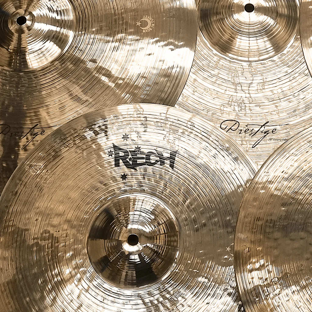 Rech Prestige 5 Piece Heavy Cymbal Pack Set - Image 4