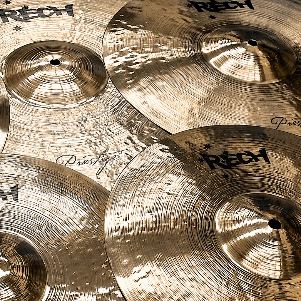 Rech Prestige 5 Piece Heavy Cymbal Pack Set - Image 5
