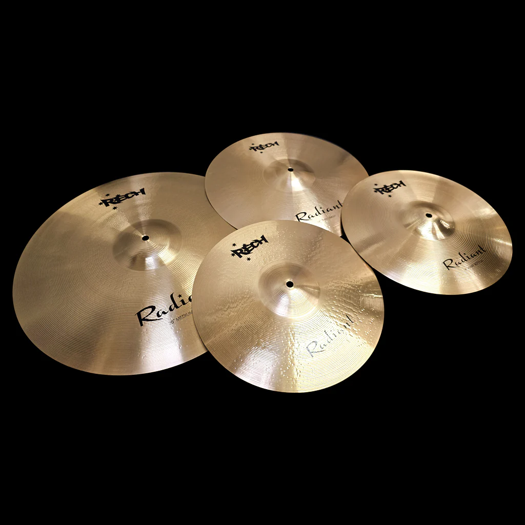 Rech Radiant 4 Piece Cymbal Pack Set - Image 2