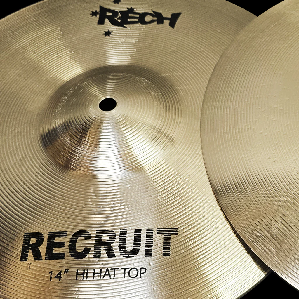 Rech Recruit 14'' Hi Hat Cymbals - Image 3
