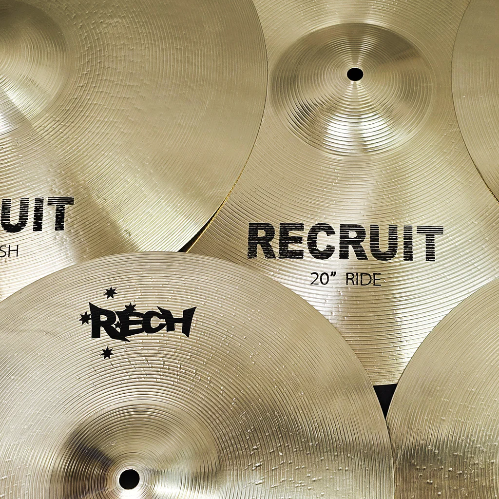 Rech Recruit 5 Piece Cymbal Pack Set - Image 4