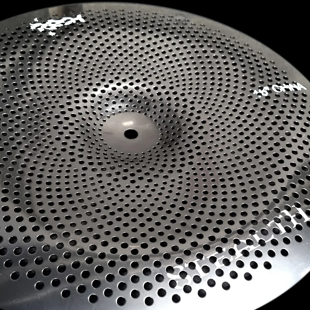 Rech Stealth 16" Low Volume China Cymbal - Black - Image 2