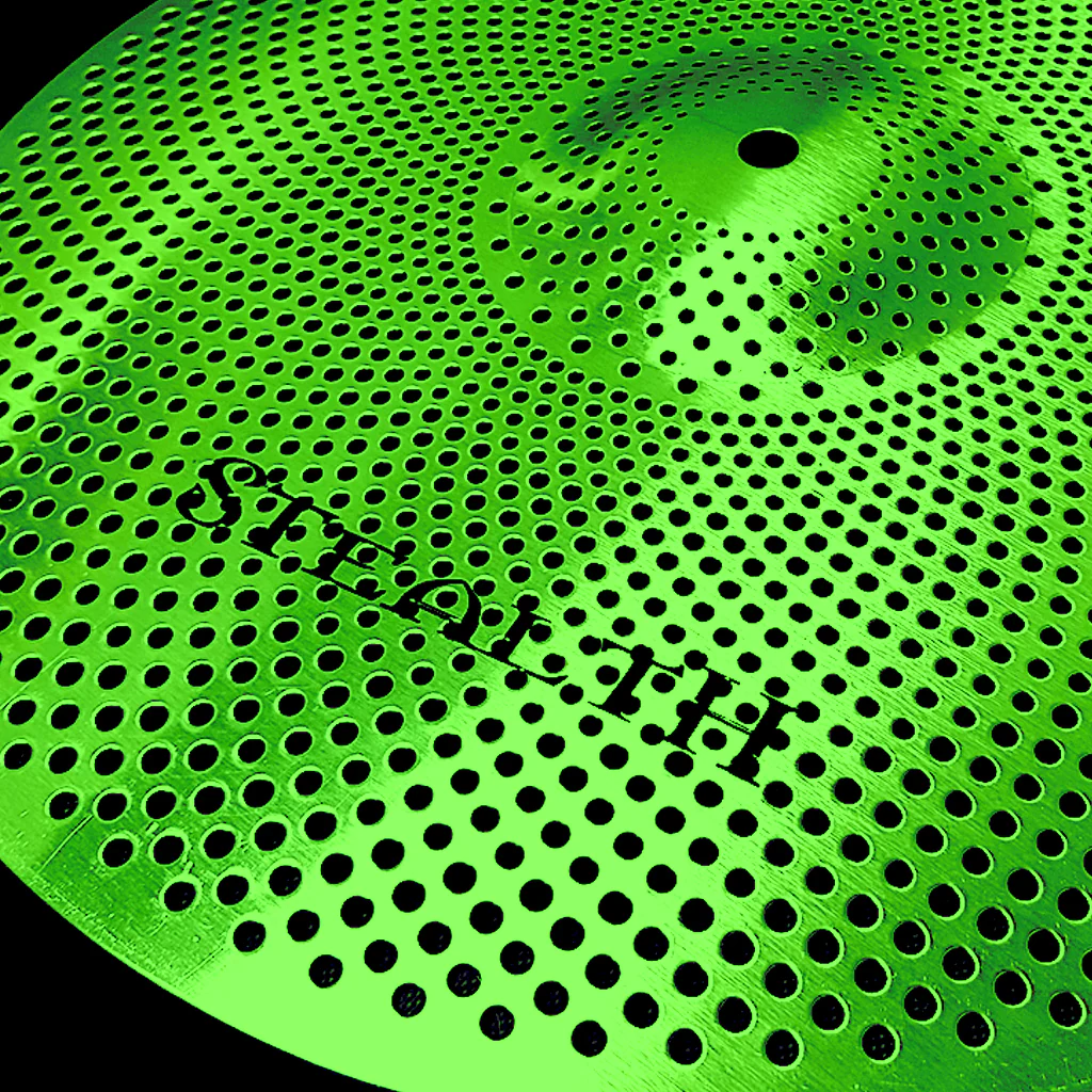 Rech Stealth 16" Low Volume Crash Cymbal - Green - Image 2