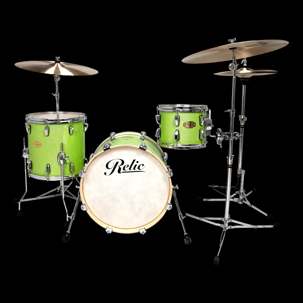 Relic Accolade Bop Drum Kit - Apple Sparkle - Image 3