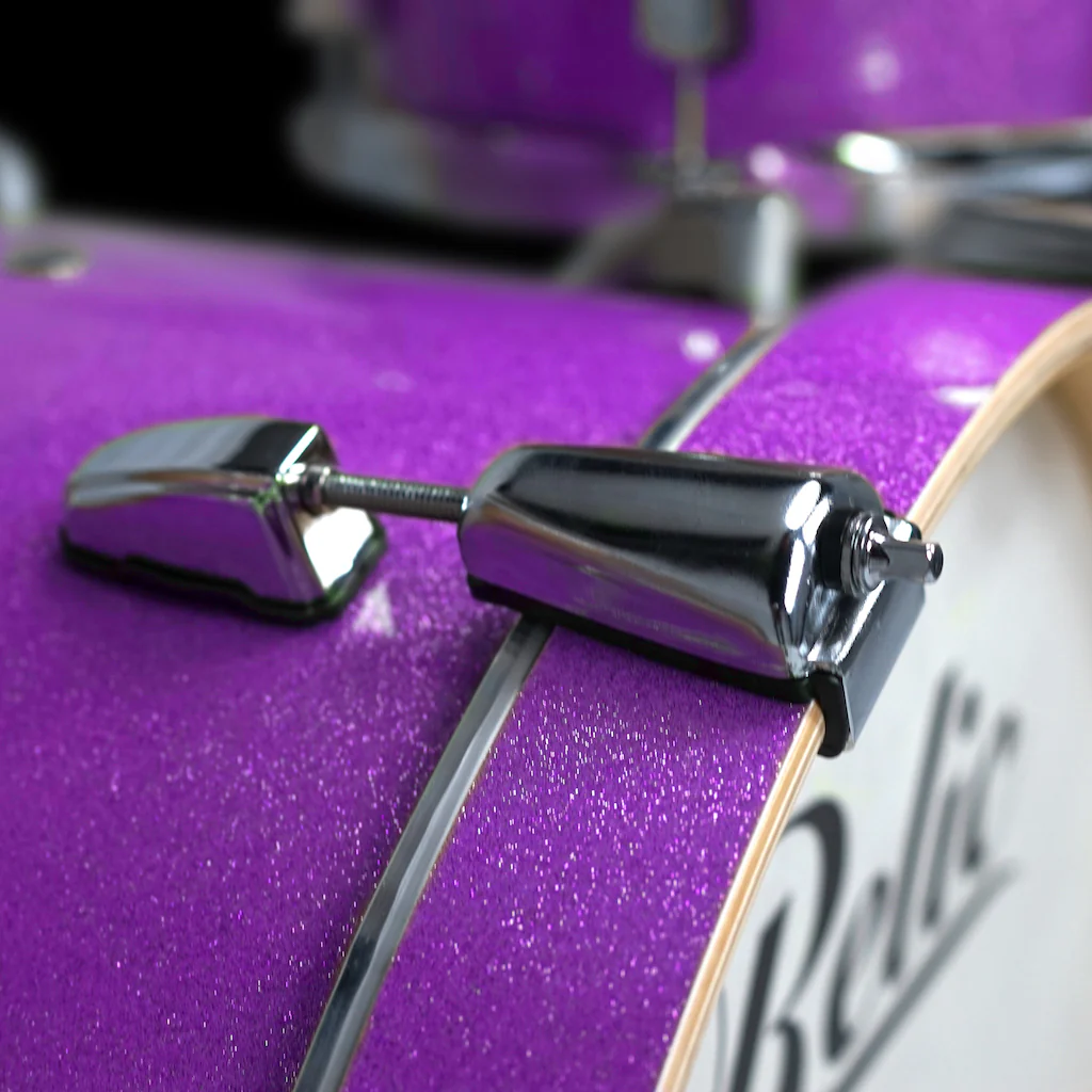 Relic Accolade Bop Drum Kit - Purple Sparkle - Image 5