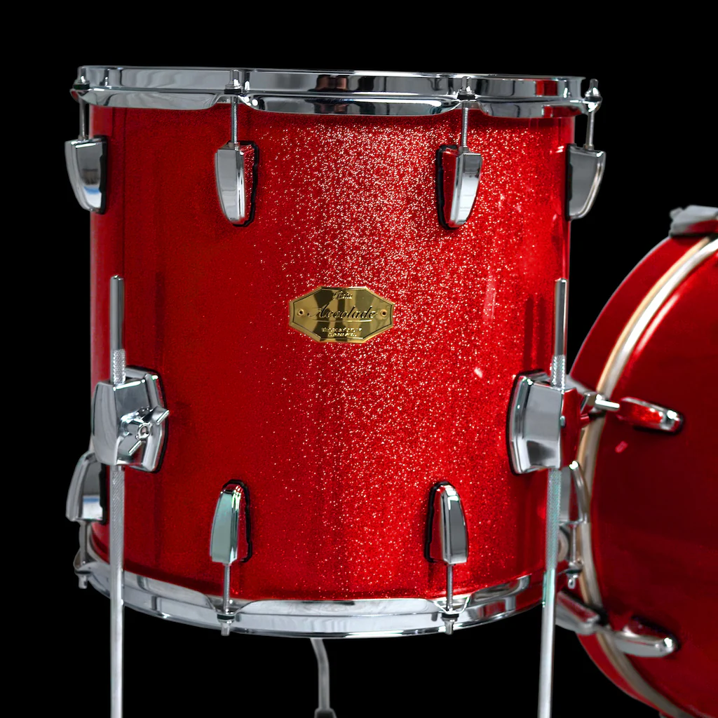 Relic Accolade Bop Drum Kit - Red Sparkle - Image 7