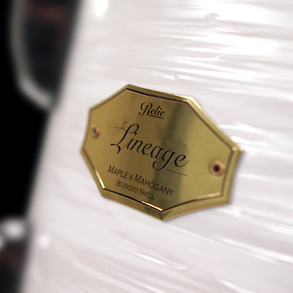 Relic Lineage Drum Kit - White Oyster - Image 4