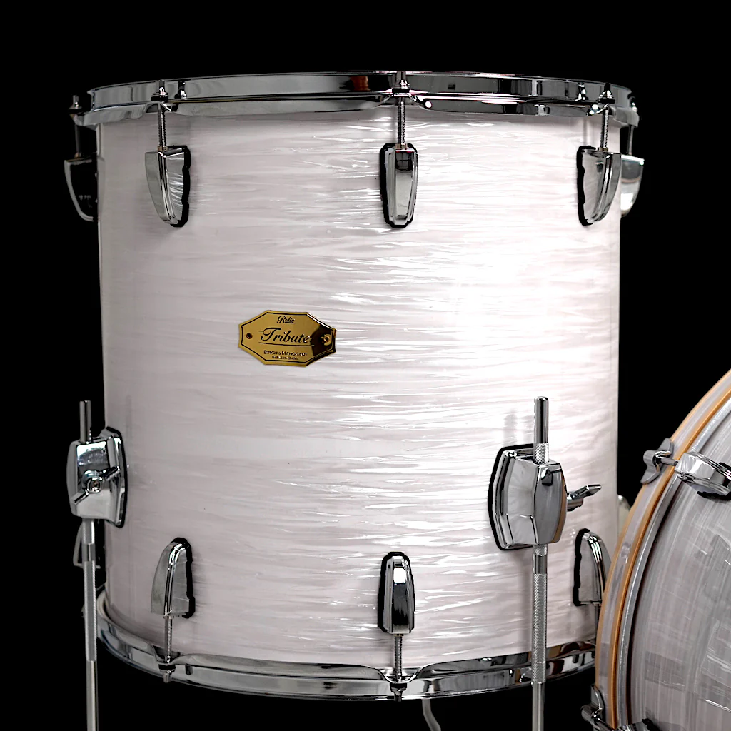 Relic Tribute Drum Kit - White Oyster - Image 4